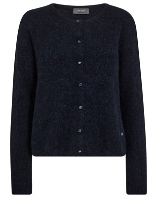 Mos Mosh - MMAlmine Knit Cardigan - Salute Navy 